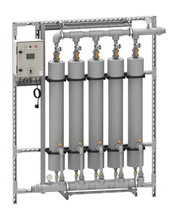 Impianto filtro antilegionella acqua calda