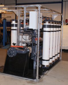 Esempio di installazione del filtro antilegionella autopulente
