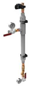 Esempio di installazione del filtro antilegionella autopulente